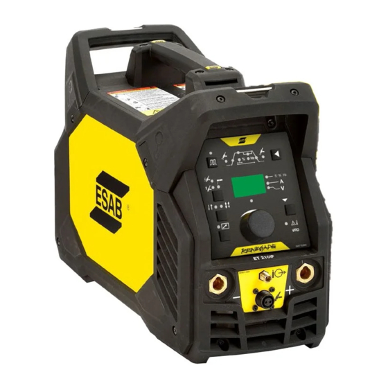 ESAB Renegade ET 180iP Betriebsanweisung