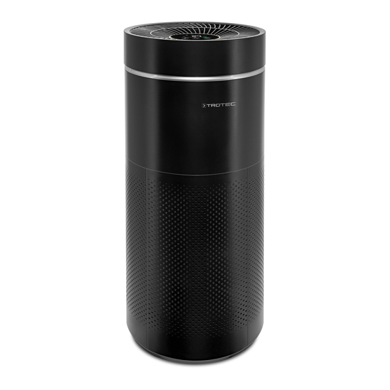 Trotec AIRGOCLEAN 171 E Bedienungsanleitung