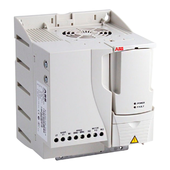 ABB ACS310 Installationsanleitung