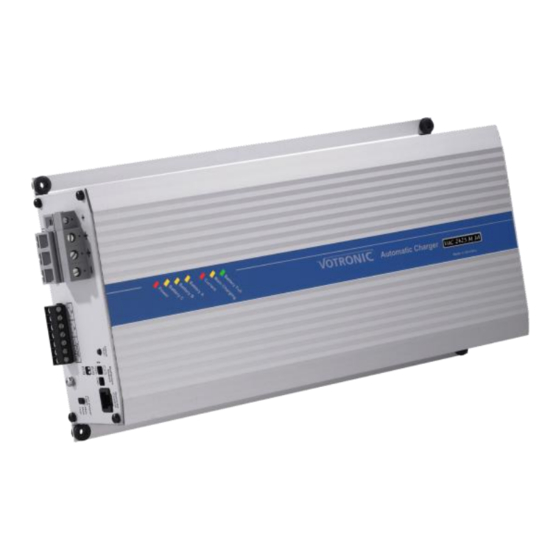 Votronic VAC 2425 M 3A Montage- Und Bedienungsanleitung