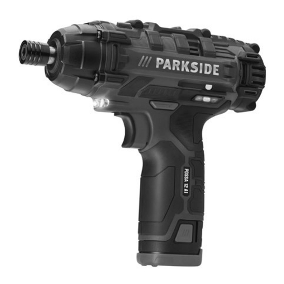 Parkside PDSSA 12 A1 Originalbetriebsanleitung