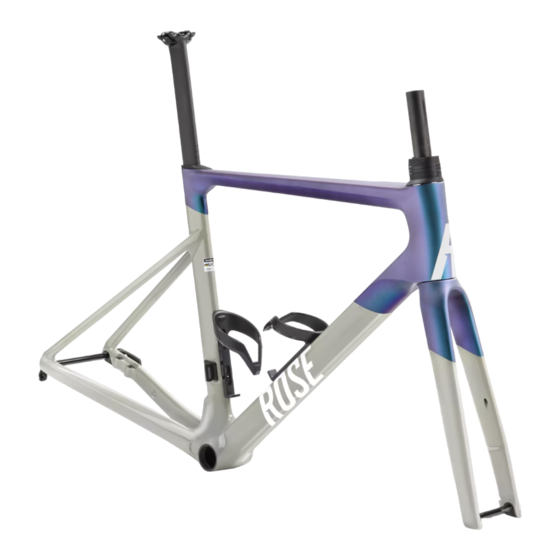 ROSE XLITE FRAMESET Bedienungsanleitung