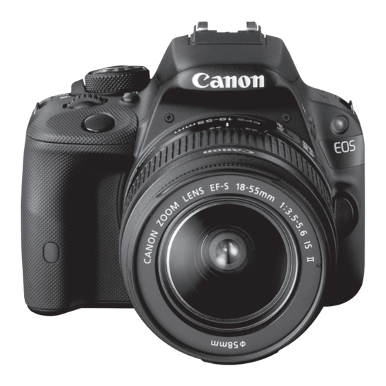 Canon EOS 100D Kurzanleitung