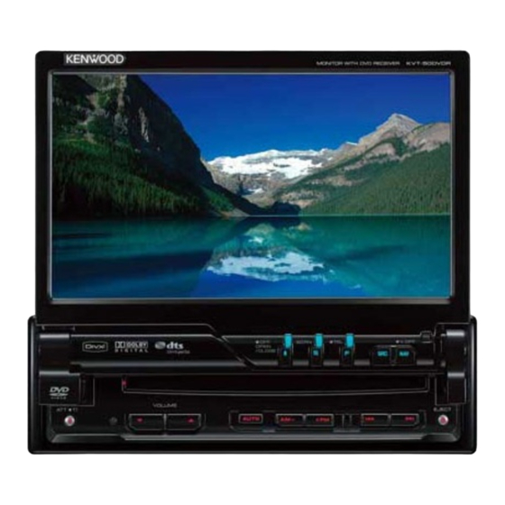 Kenwood KVT-50DVDRY Bedienungsanleitung