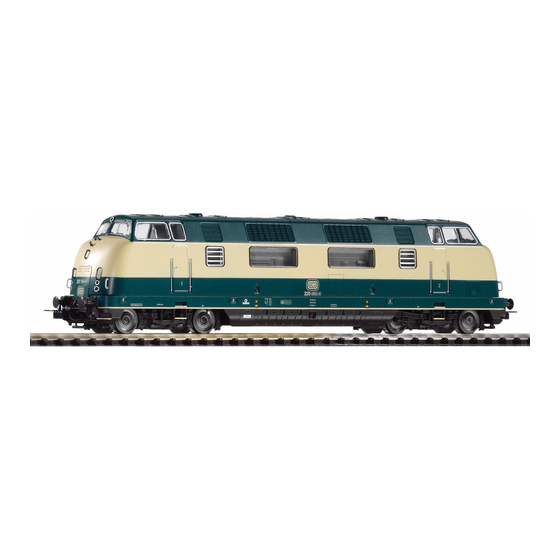 PIKO BR 220 Bedienungsanleitung
