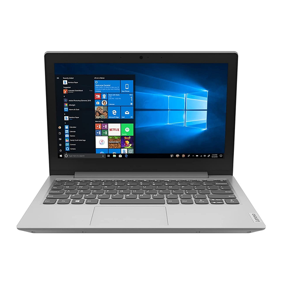Lenovo ideapad Slim 1 Einrichtungsanleitung