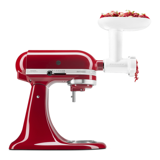 KitchenAid 5KSMFGA Bedienungsanleitung