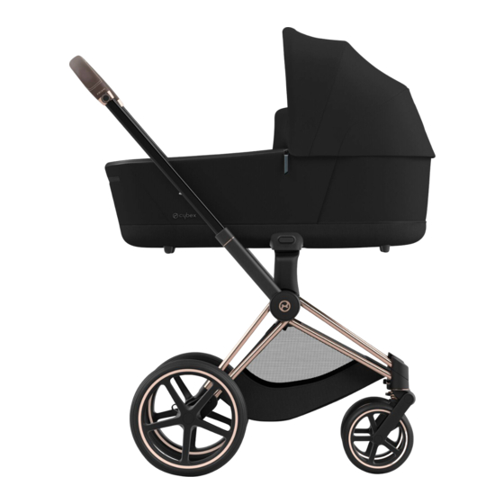 CYBEX PRIAM CARRY COT Bedlenungsanleitung