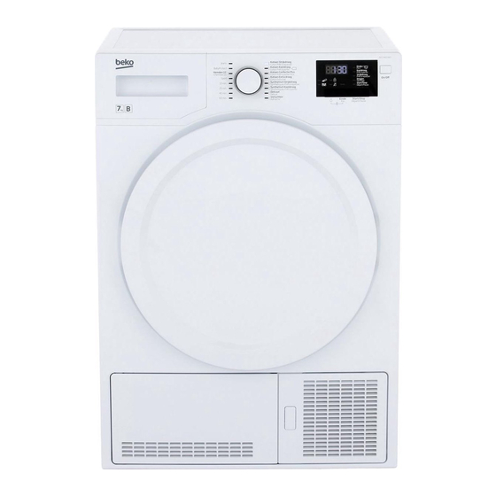 Beko DCY 7402 XW3 Bedienungsanleitung