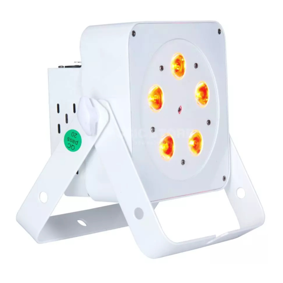 Lightmaxx FLAT PAR TRI Bedienungsanleitung