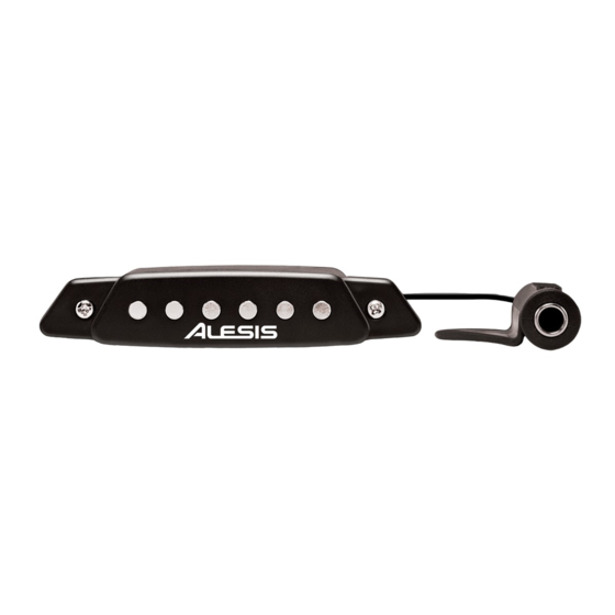 Alesis AcousticLink Kurzanleitung