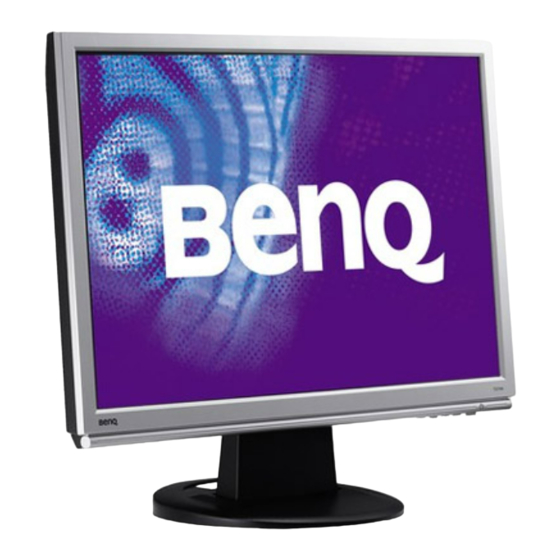 BenQ T221W Benutzerhandbuch