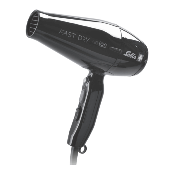 SOLIS FAST DRY Bedienungsanleitung