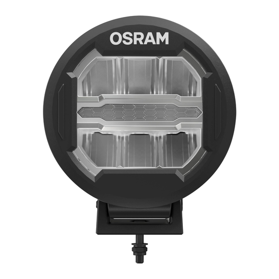 OSRAM LEDriving Round MX180-CB Bedienungsanleitung