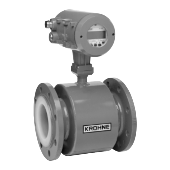 KROHNE ALTOFLUX 2W Betriebsanleitung