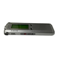 Sony ICD-SX78 Bedienungsanleitung