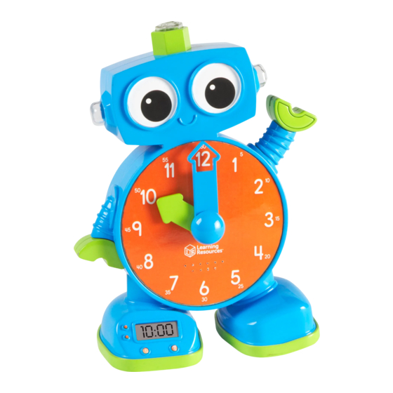 Learning Resources Tock the learning clock LER 2385 Kurzanleitung