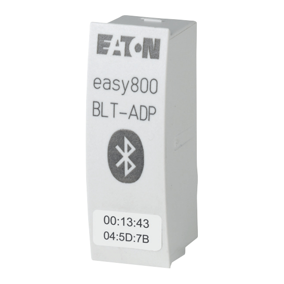 Eaton easy800-BLT-ADP Handbuch