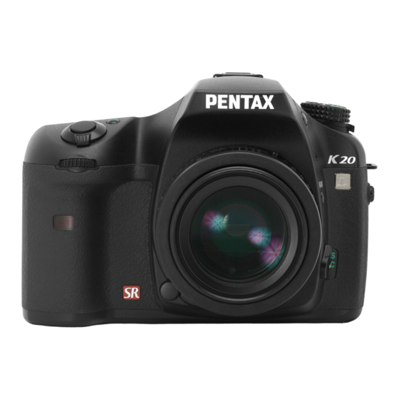 Pentax K20D Bedienungsanleitung