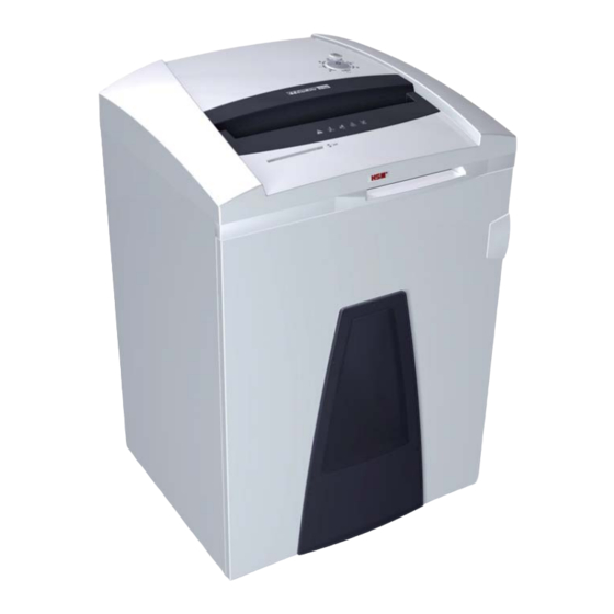 HSM SECURIO P44 Betriebsanleitung