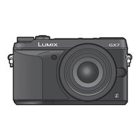 Panasonic Lumix DMC-GX7 Kurzbedienungsanleitung