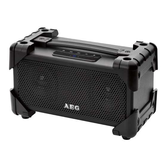 AEG BSS 4800 Bedienungsanleitung