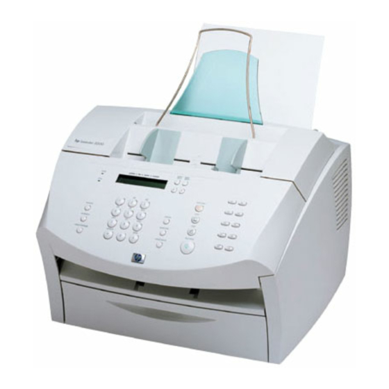 HP LaserJet 3200m Bedienungsanleitung