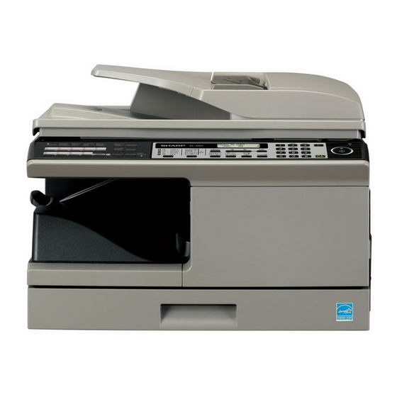 Sharp AL-2061 Bedienungsanleitung