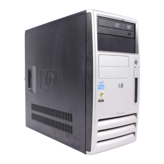 HP Compaq dx7300 Microtower Referenzhandbuch