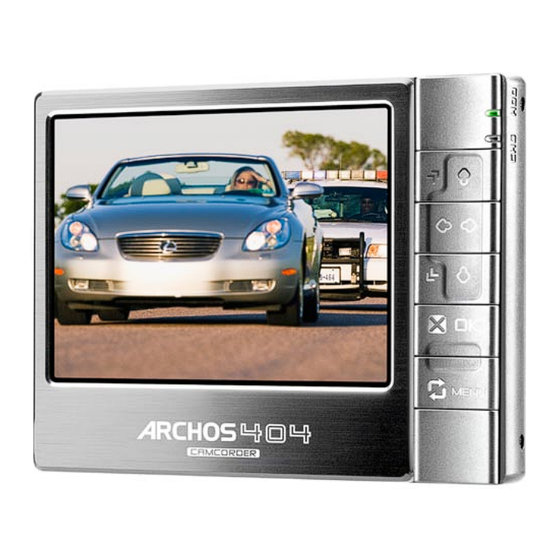 Archos  404 Benutzerhandbuch