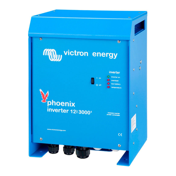 Victron energy 12/3000 Anleitung