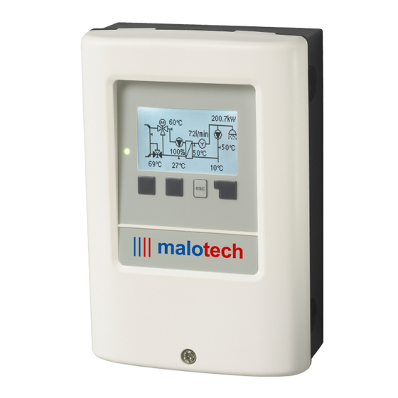 malotech LFWC+ Montageanweisung Und Bedienanleitung