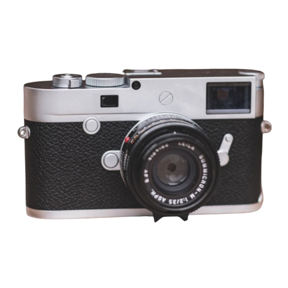 Leica M10-P Kurzanleitung