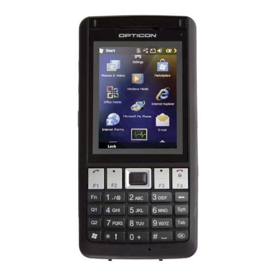 Opticon H21 Kurzanleitung