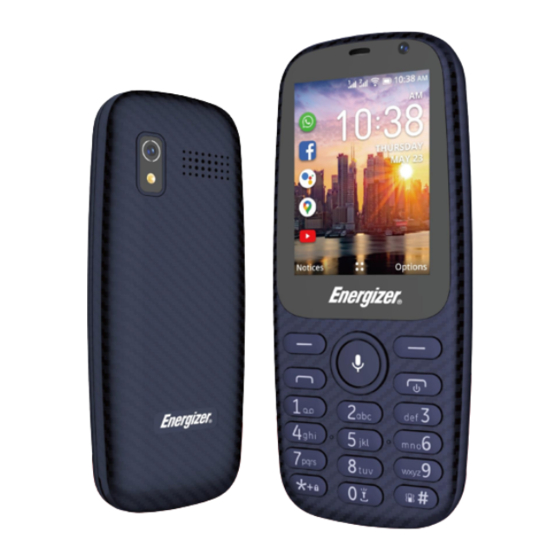 Energizer E241 Bedienungsanleitung