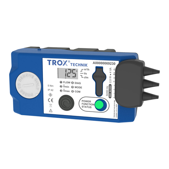 Trox Technik Compact XM0 Montage- Und Inbetriebnahme Anleitung