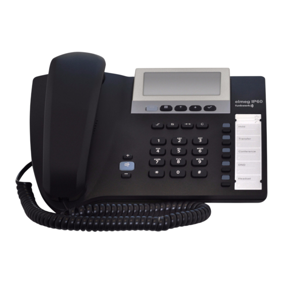 Funkwerk elmeg IP60 Benutzerhandbuch