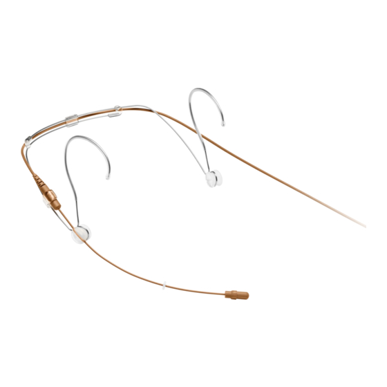 Shure DuraPlex DH5 Handbuch