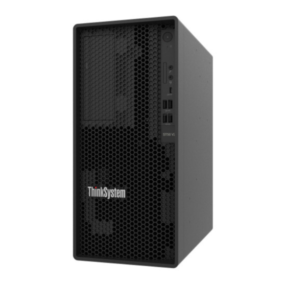 Lenovo ThinkSystem ST50 V2 Wartungshandbuch
