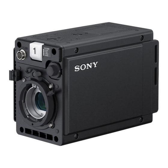 Sony HDC-P31 Handbuch