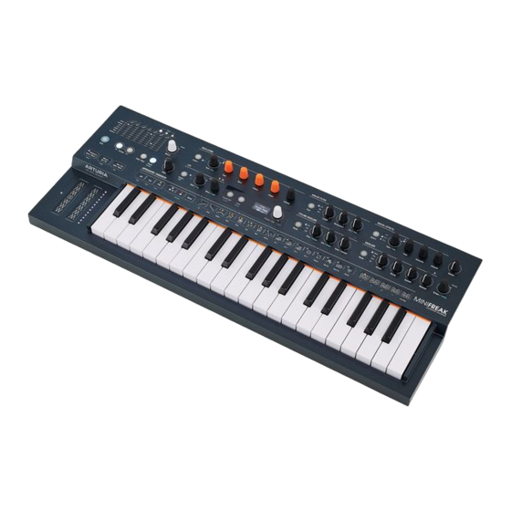 Arturia MINIFREAK Bedienungsanleitung