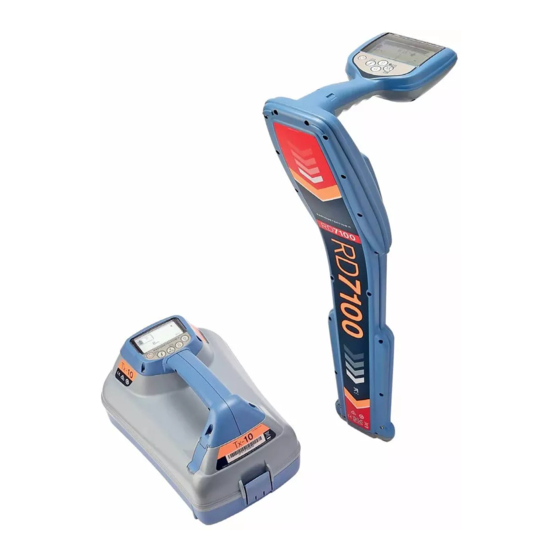 Radiodetection RD7100 Bedienungsanleitung