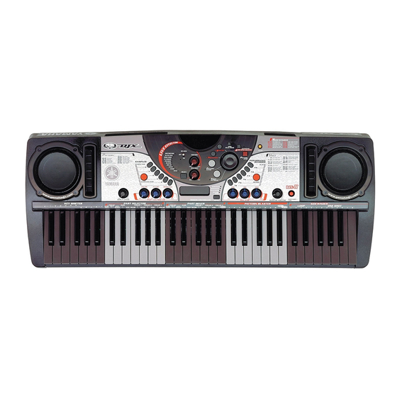 YAMAHA DJX-II BEDIENUNGSANLEITUNG Pdf-Herunterladen | ManualsLib