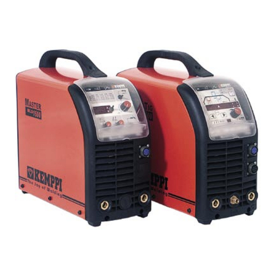 Kemppi MASTER MLS 1600 Gebrauchsanweisung