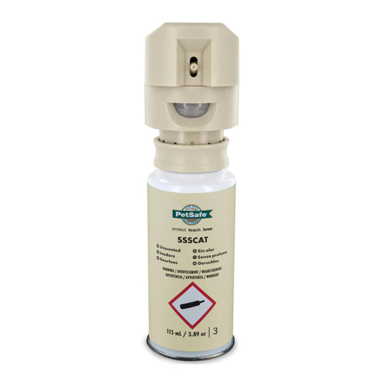 Petsafe SSSCAT PPD17-16169 Gebrauchsanleitung