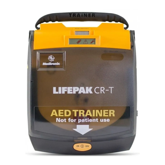 Medtronic LIFEPAK CR-T AED Trainer Installationsanleitung