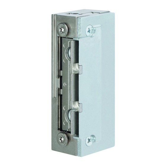 Assa Abloy effeff 118F-Serie Montageanleitung