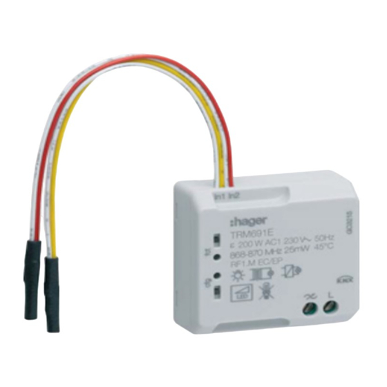 hager TRM691E Applikationsbeschreibung