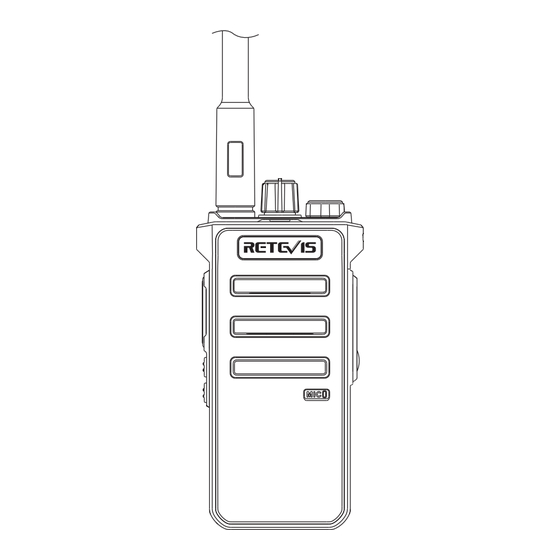Retevis RB25 Bedienungsanleitung
