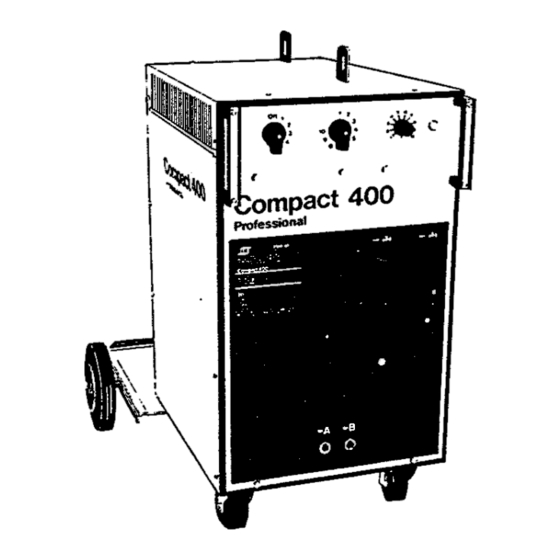 ESAB Compact 315 Professional Betriebsanweisung